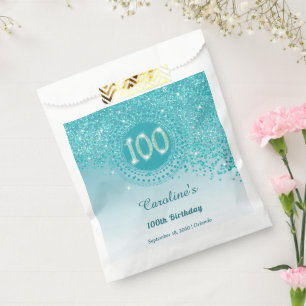 Sacolinha Molho Dotado com Lente Azul-Chic 100º Aniversário