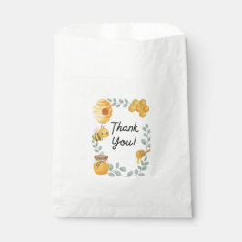 Sacolinha Mommy to Bee Baby Shower Favor Bag