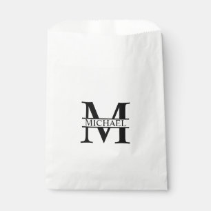 Sacolinha Monograma e Nome Personalizados