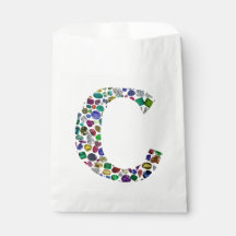 Monograma inicial - Letra C Trendência