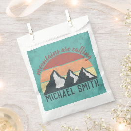 Sacolinha Montes de pastos de safra chamam monograma