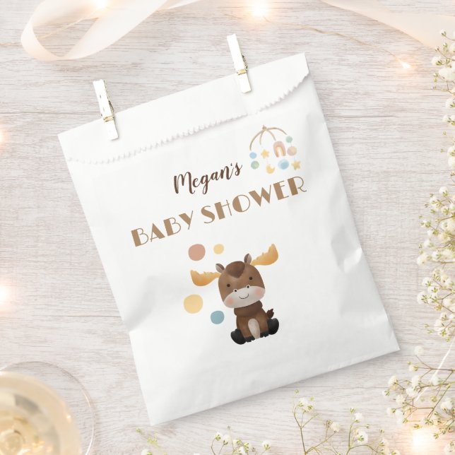 Sacolinha Moose e chá de fraldas móvel favorecem bolsas (Cortado)