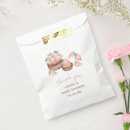 Sacolinha Morango Chocolate Bolo Berry Chá de fraldas doce