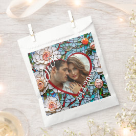 Sacolinha Mosaico Vidro e Casamento de Azulejos Personalizad