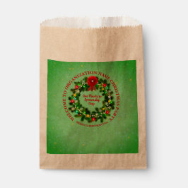 Sacolinha Mudar TODO o Texto Organização Festa de Natal Brin