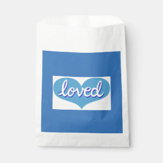 Sacolinha MUITO AMADO - Coração de amor azul -