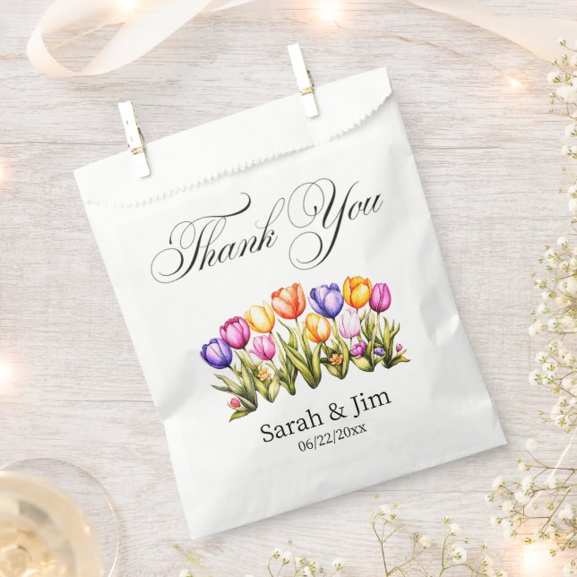 Sacolinha Muito obrigado, bolsas de casamento (Cortado)