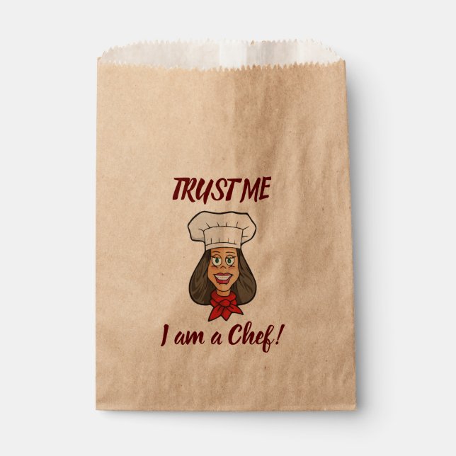 Sacolinha Mulher Chef (Frente)