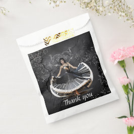 Sacolinha Mulher dançante elegante