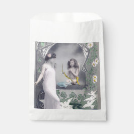 Sacolinha namorados Art Nouveau 1904