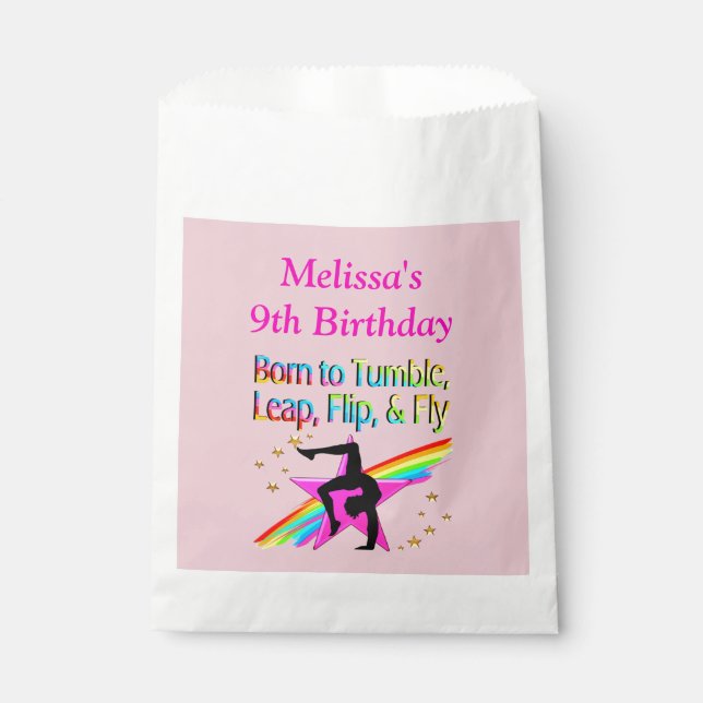 SACOLINHA NASCER PERSONALIZADO PARA BOLSAS DE FAVOR DO GYMNA (Frente)