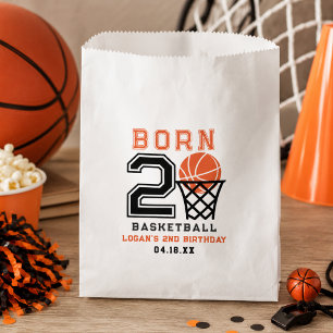 Sacolinha Nascido para o Basquete 2º Aniversário do Menino