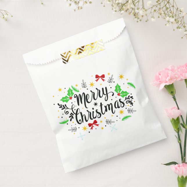 Sacolinha Natal Alegre Festivo   (Selado)