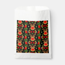 Sacolinha Natal da construção de edifícios