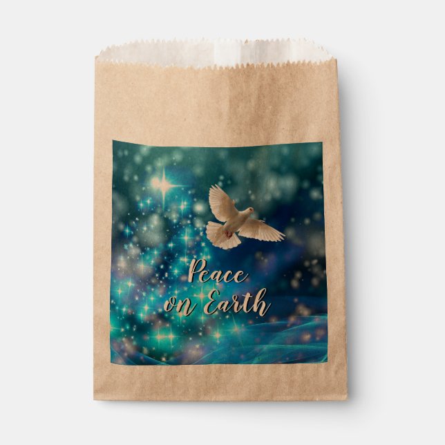 Sacolinha Natal da Paz da Vara Azul Correspondente (Frente)