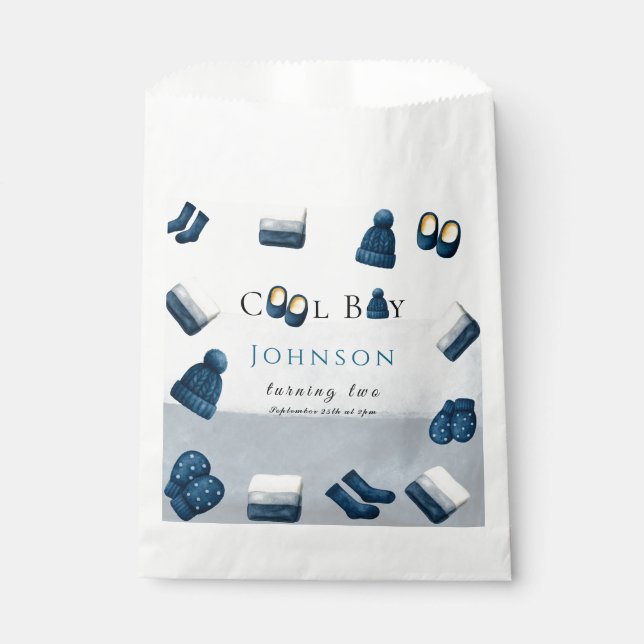 Sacolinha natal, inverno aconchegante, fazendo dois (Frente)