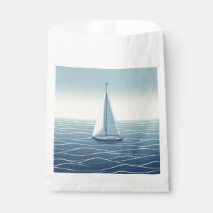 Sacolinha Navio de vela no alto mar