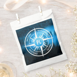 Sacolinha Névoa emblem monograma em estrela de pântano