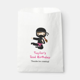Sacolinha Ninja Girl Favor Bolsas Personalizadas Festa de an