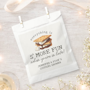 Sacolinha Noite de Fogueira ao Ar Livre com S'mores para Cas