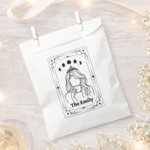 Sacolinha Nome do Cartão de Tarot Personalizável Signo do Zo