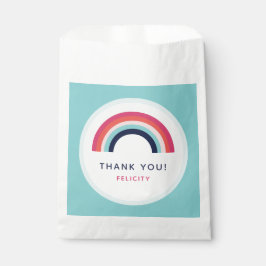 Sacolinha Nome personalizado do partido arco-íris Idade Azul