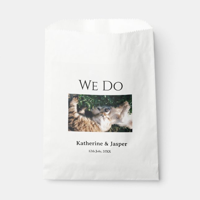 Sacolinha Nós fazemos noivado de casamento nome de animal fo (Frente)
