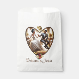 Sacolinha Nossa Felicidade do Dia do Casamento