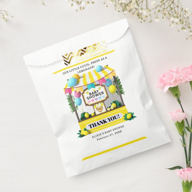 Sacolinha Nosso Pequeno Chá de fraldas De Limonada Cutil (Selado)