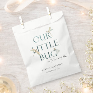 Sacolinha Nosso Pequeno Dragonfly Azul Inseto Qualquer Anive