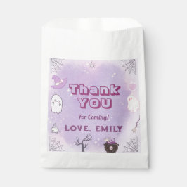 Sacolinha Nosso Pequeno primeiro aniversario De Halloween Fa