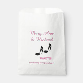 Sacolinha Notas de Música Obrigado