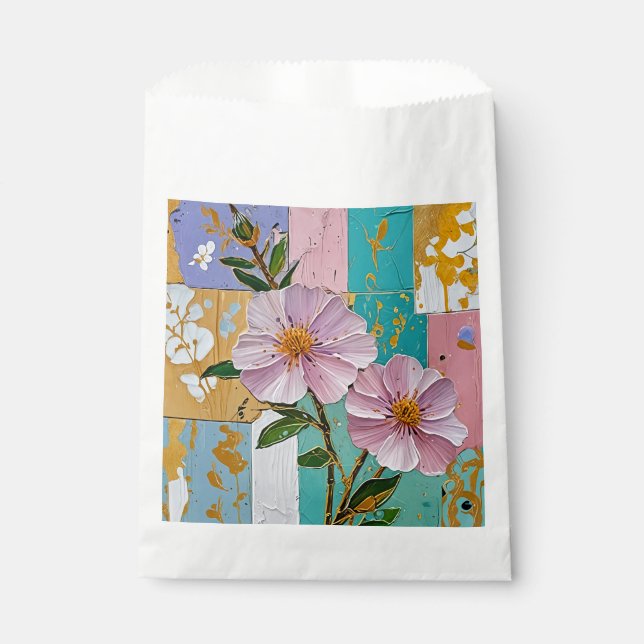 Sacolinha Notebook Floral Delight (Frente)