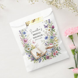Sacolinha Novo Capítulo Flor de Borboleta Chá de Noiva