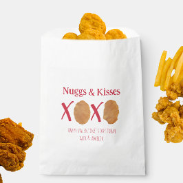 Sacolinha Nuggs & Kisses Chicken Nuggets Punny Namorados