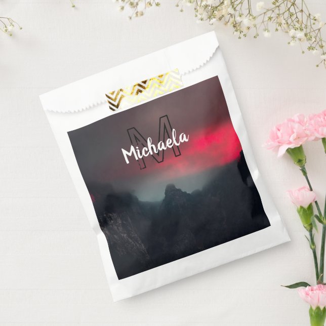 Sacolinha Nuvens a arder, nevoeiro e monograma das montanhas (Selado)