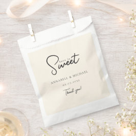 Sacolinha O amor é doce! Elegante, Simpel, Casamento