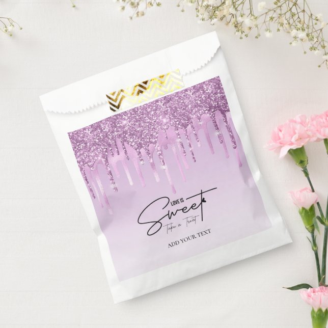 Sacolinha O amor é doce, por favor, leve um presente (Selado)