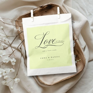 Sacolinha O amor é tudo o que você precisa! Casamento