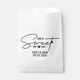 Sacolinha O Amor Elegante É Um Casamento De Caligrafia Cardí