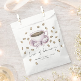 Sacolinha O amor está fervendo Chá de noiva da Bow Coffee