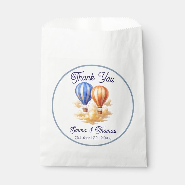 Sacolinha O amor está no Viagem do Air Hot Air Balloon (Frente)