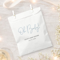 Ó Chá de fraldas Personalizado do Baby Sky