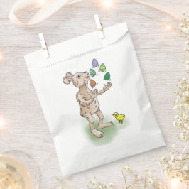 Sacolinha O Coelhinho da Páscoa juga com os ovos da Páscoa