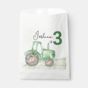Sacolinha O Partido do Tema do Trator Verde Favorece Bolsas 