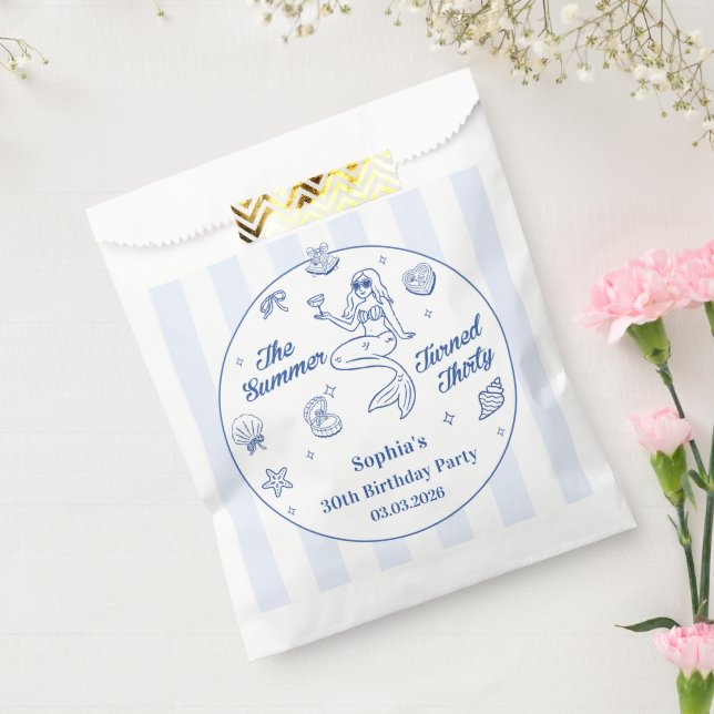 Sacolinha O Verão tornou-se 30 aniversário de 30 anos Bonito (Selado)