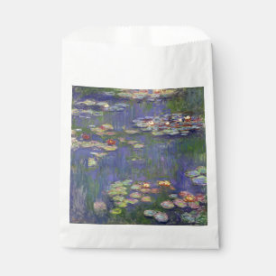 Sacolinha Obra-Prima Pintura Lírios de Água de Monet
