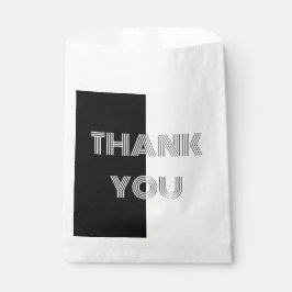 Sacolinha Obrigado Arte Retrorativa Branca Negra Na moda Sim