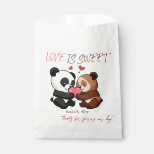Sacolinha Obrigado, Casal de Urso Bonito, Amor é Casamento D