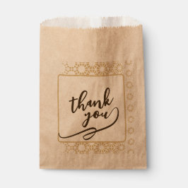 Sacolinha "Obrigado" Favor Bolsas